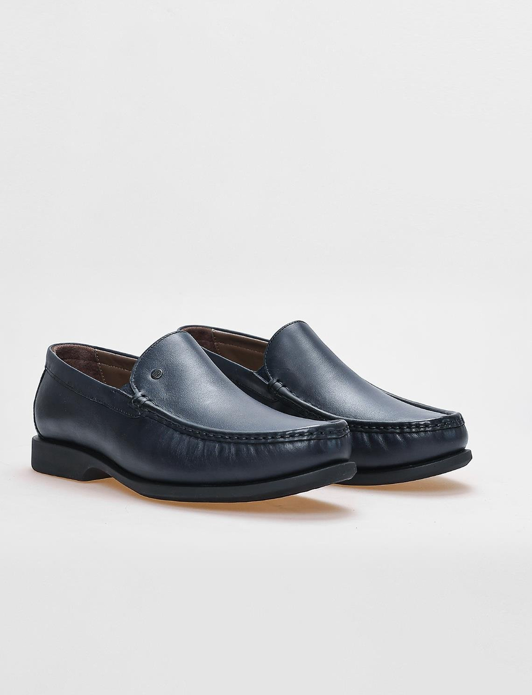 Hakiki Deri Lacivert Erkek Ayakkabı