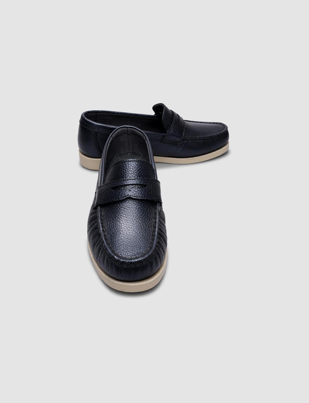 Hakiki Deri Lacivert Erkek Ayakkabı