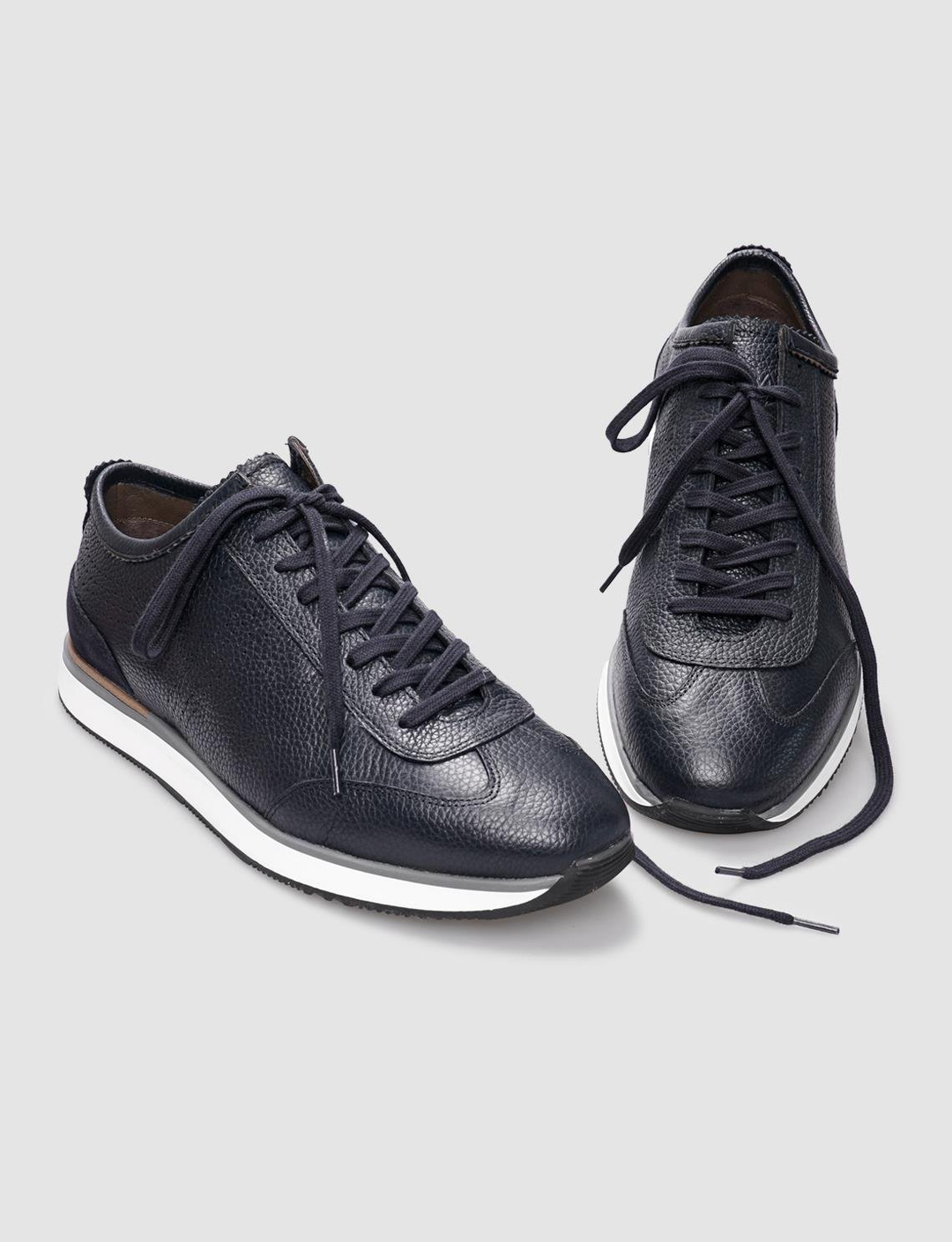 Hakiki Deri Lacivert Erkek Ayakkabı