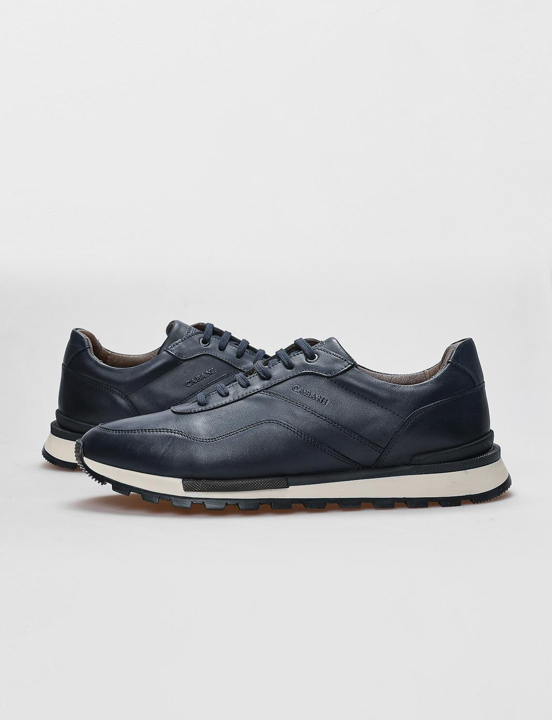 Hakiki Deri Lacivert Erkek Ayakkabı