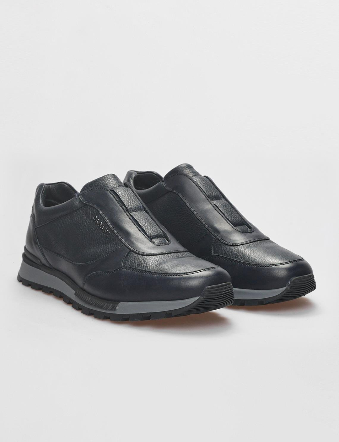 Hakiki Deri Lacivert Erkek Ayakkabı