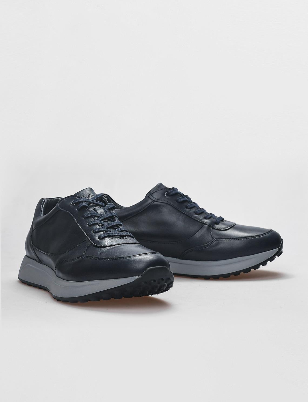 Hakiki Deri Lacivert Erkek Ayakkabı