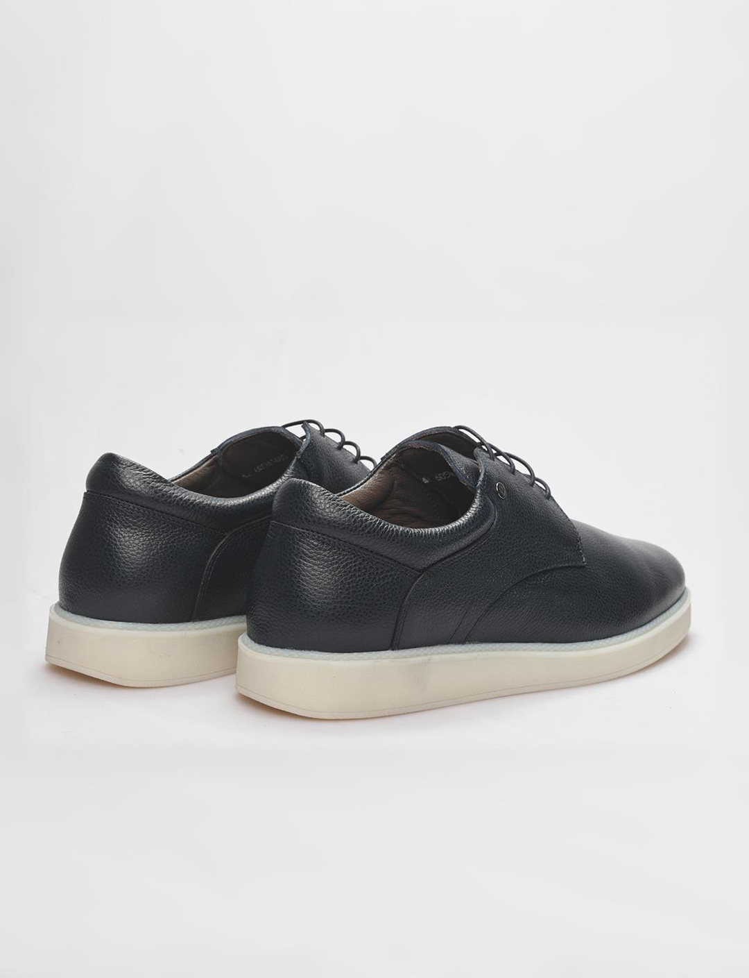 Hakiki Deri Lacivert Erkek Ayakkabı