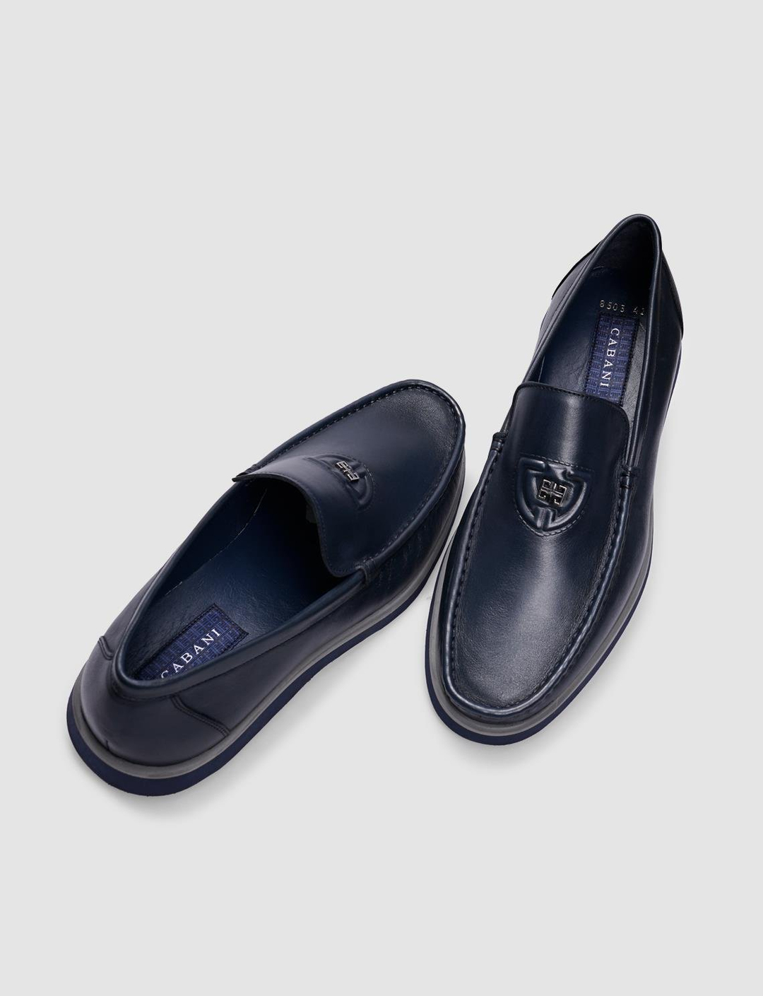 Hakiki Deri Lacivert Erkek Ayakkabı