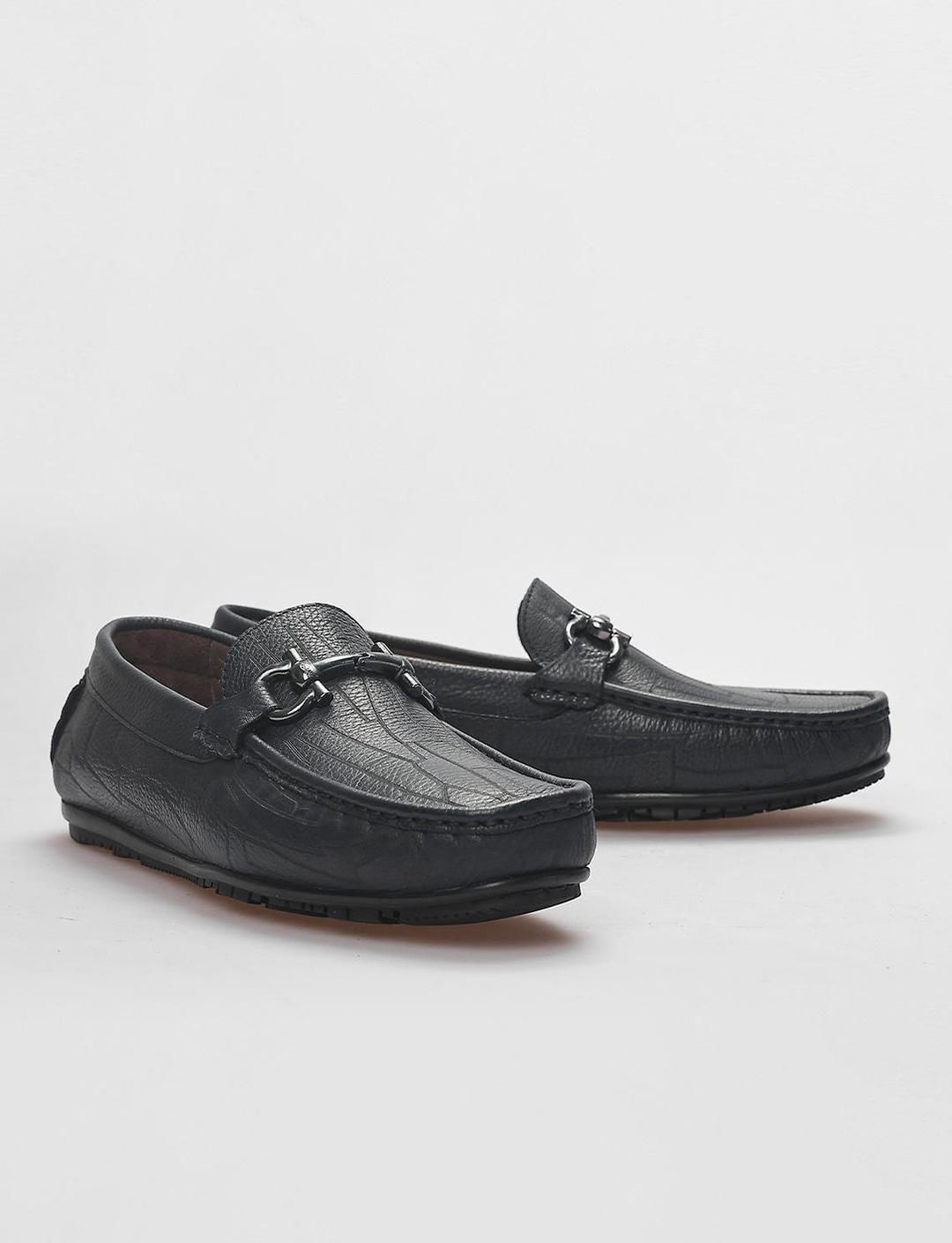 Hakiki Deri Lacivert Erkek Ayakkabı