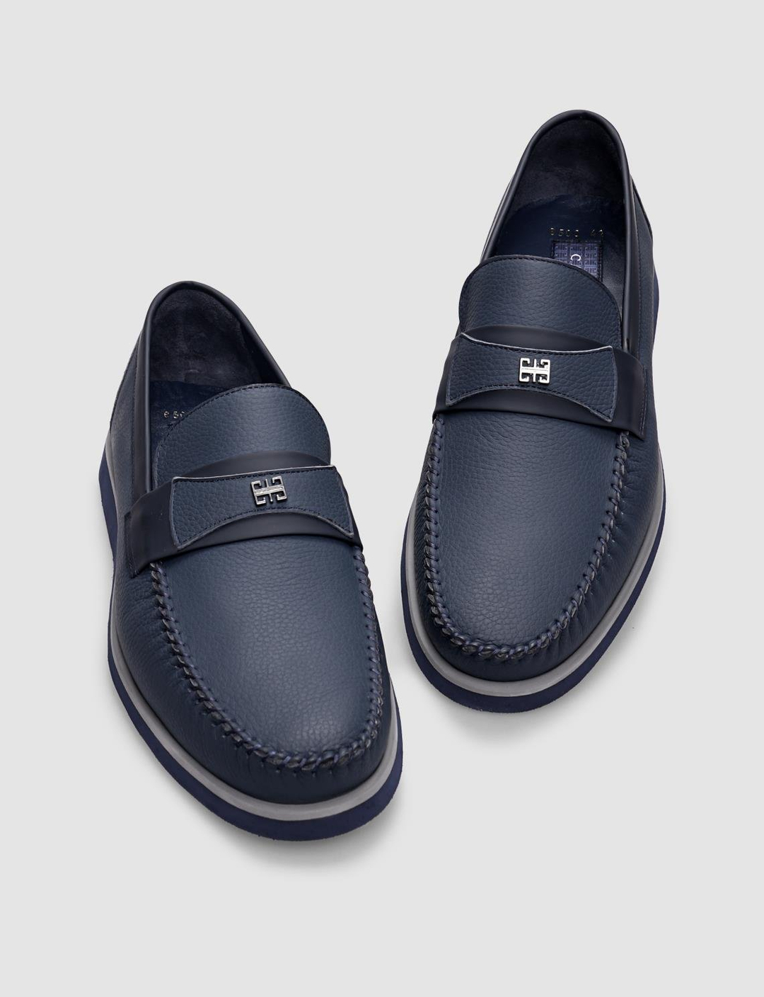 Hakiki Deri Lacivert Erkek Ayakkabı