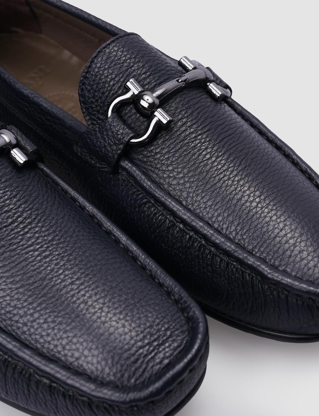 Hakiki Deri Lacivert Erkek Ayakkabı