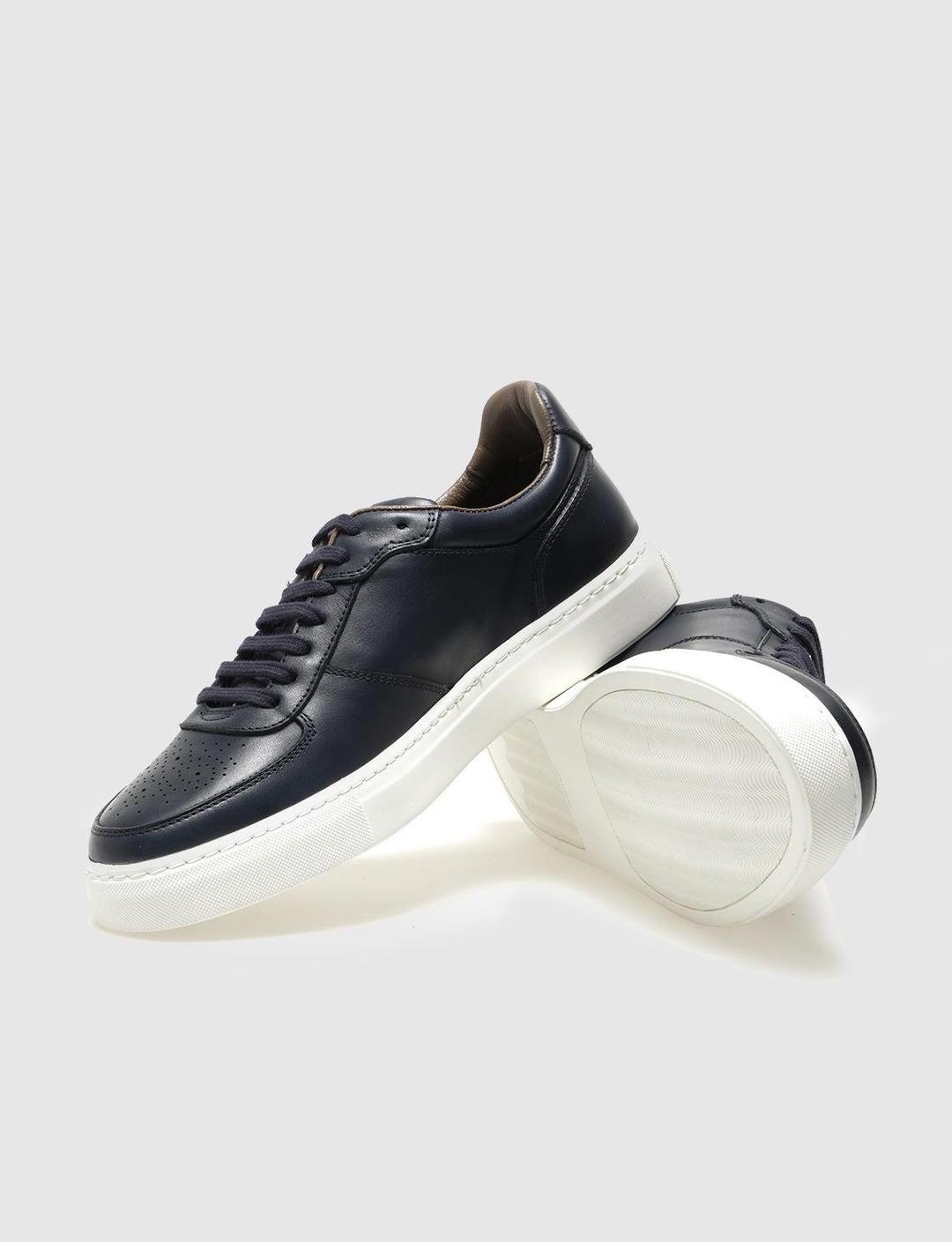 Hakiki Deri Lacivert Erkek Ayakkabı