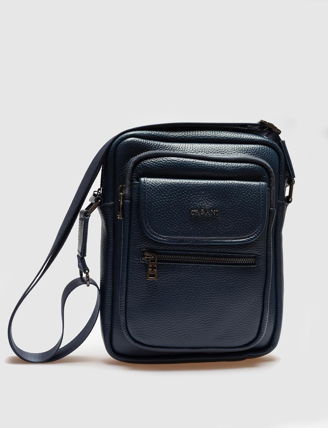 Hakiki Deri Lacivert Erkek Çanta