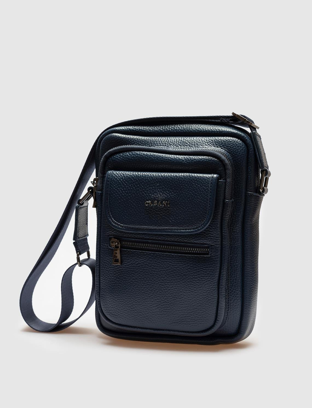 Hakiki Deri Lacivert Erkek Çanta