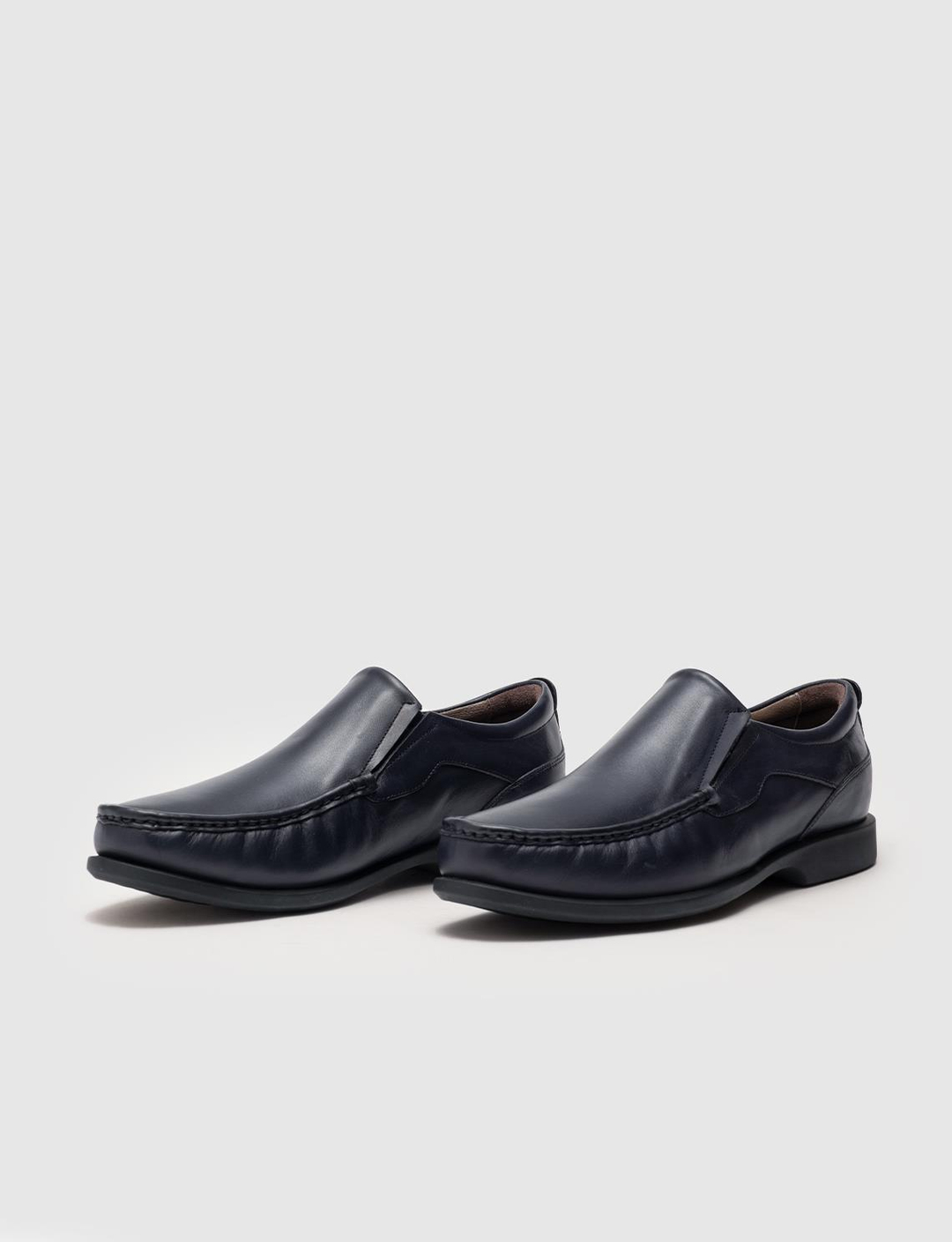 Hakiki Deri Lacivert Erkek Günlük Ayakkabı