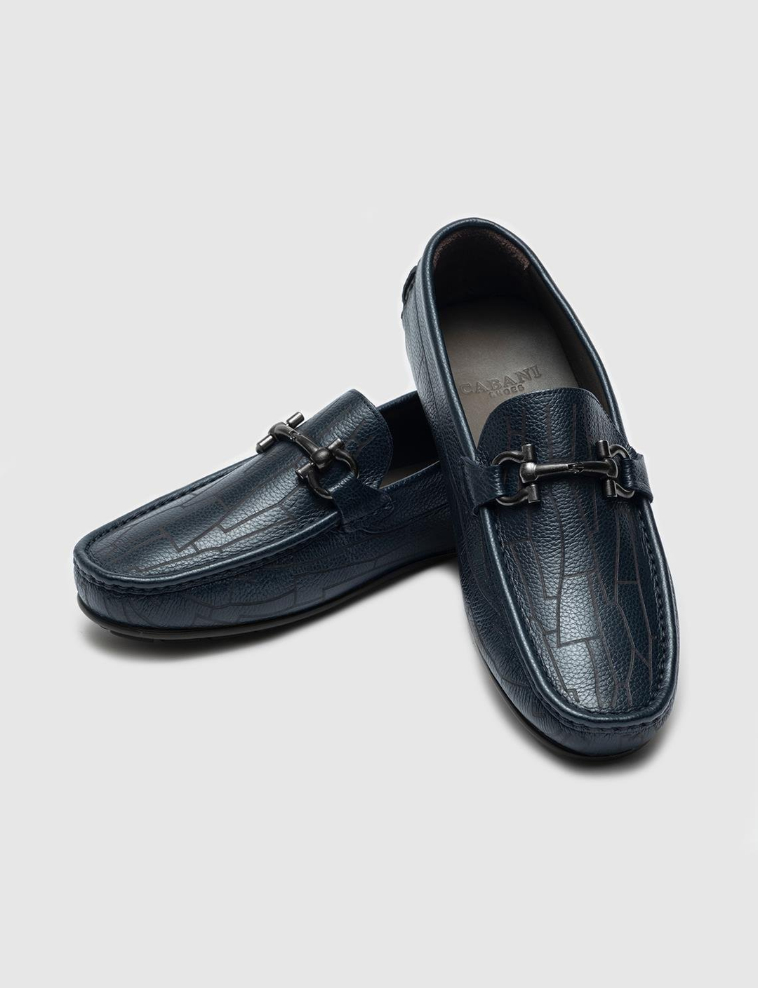 Hakiki Deri Lacivert Erkek Loafer