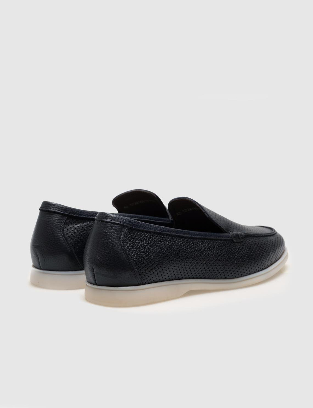 Hakiki Deri Lacivert Erkek Loafer