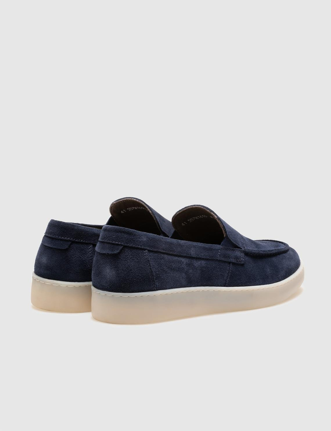 Hakiki Deri Lacivert Süet Erkek Günlük Ayakkabı