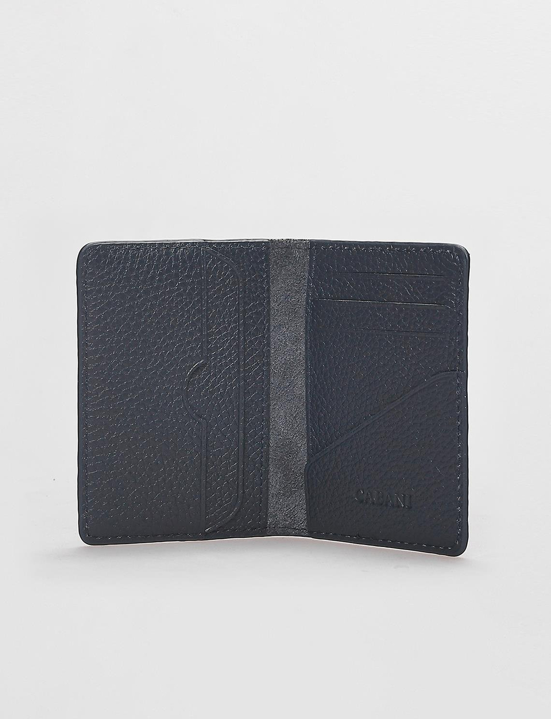 Hakiki Deri Lacivert Unisex Cüzdan