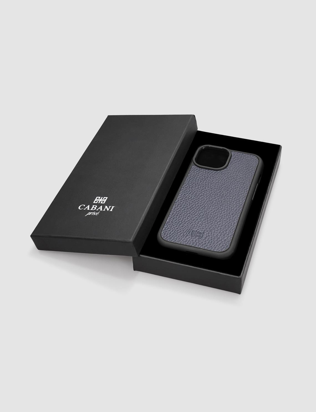 Hakiki Deri Lacivert Unisex Telefon Kılıfı