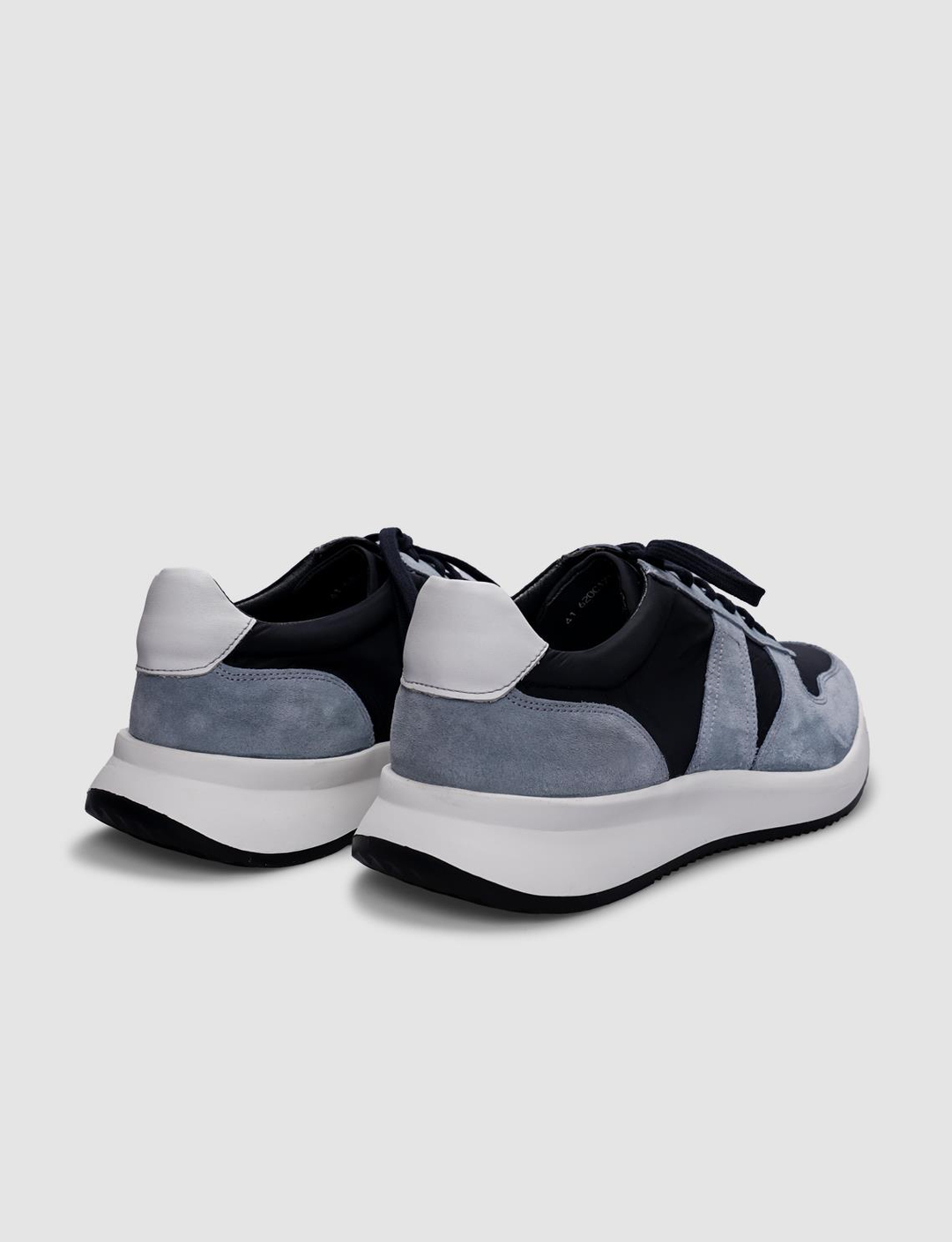 Hakiki Deri Mavi Erkek Ayakkabı