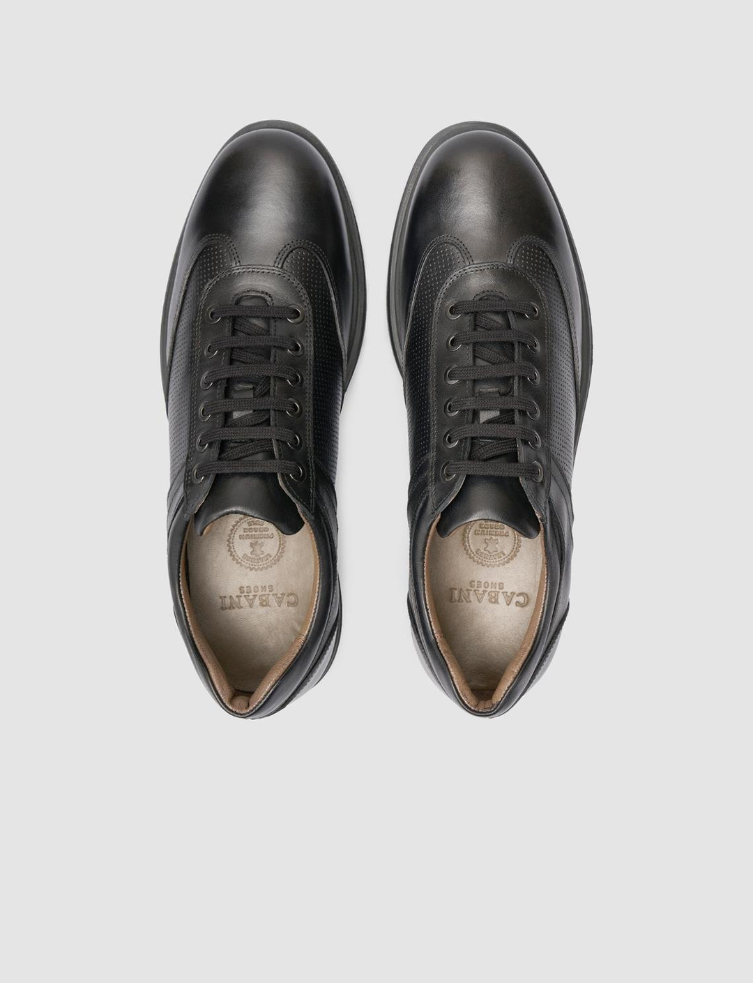 Hakiki Deri Siyah Bağcıklı Erkek Günlük Ayakkabı