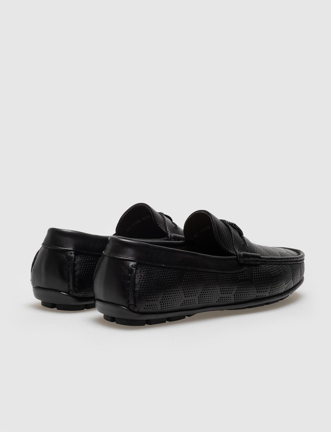 Hakiki Deri Siyah Erkek Ayakkabı