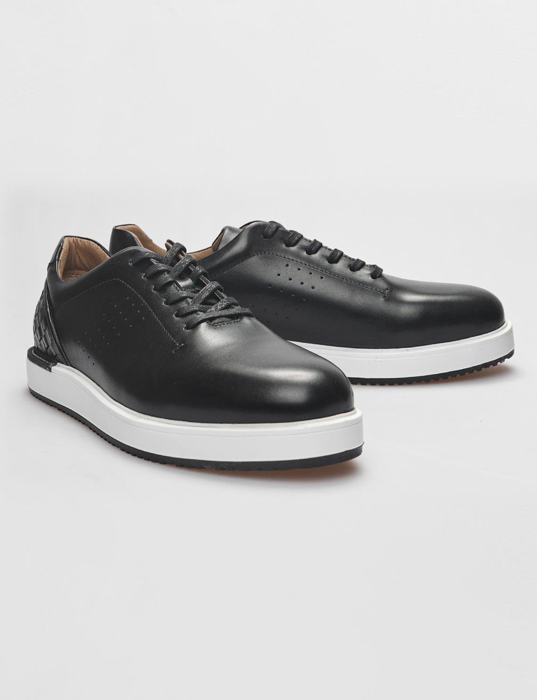 Hakiki Deri Siyah Erkek Ayakkabı