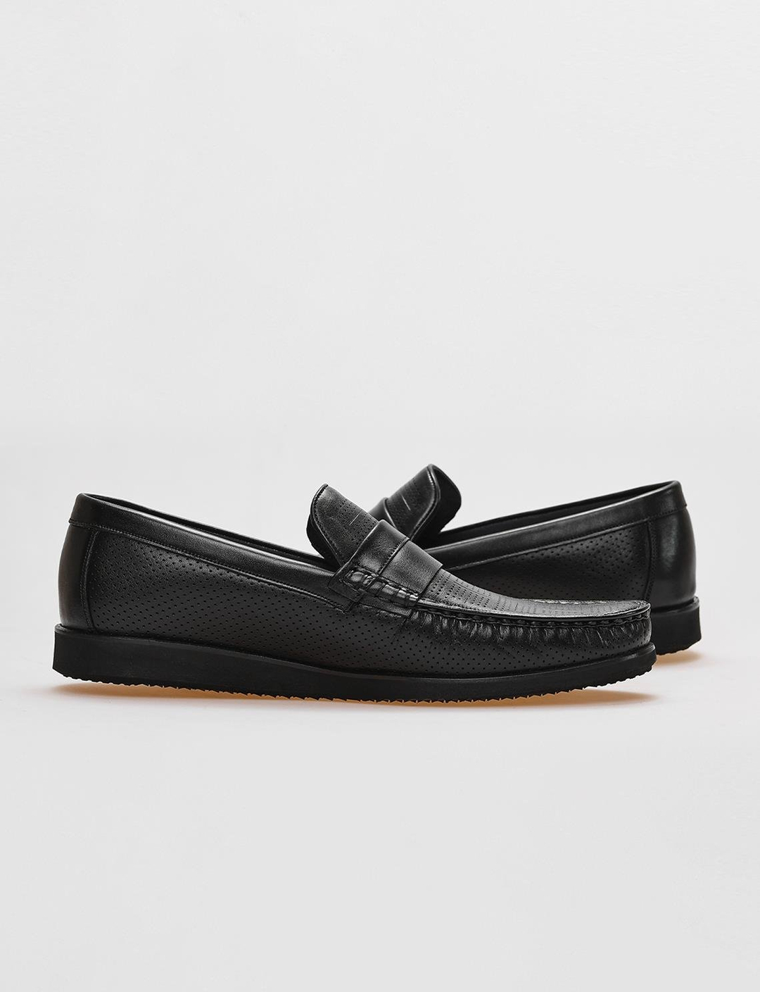 Hakiki Deri Siyah Erkek Ayakkabı