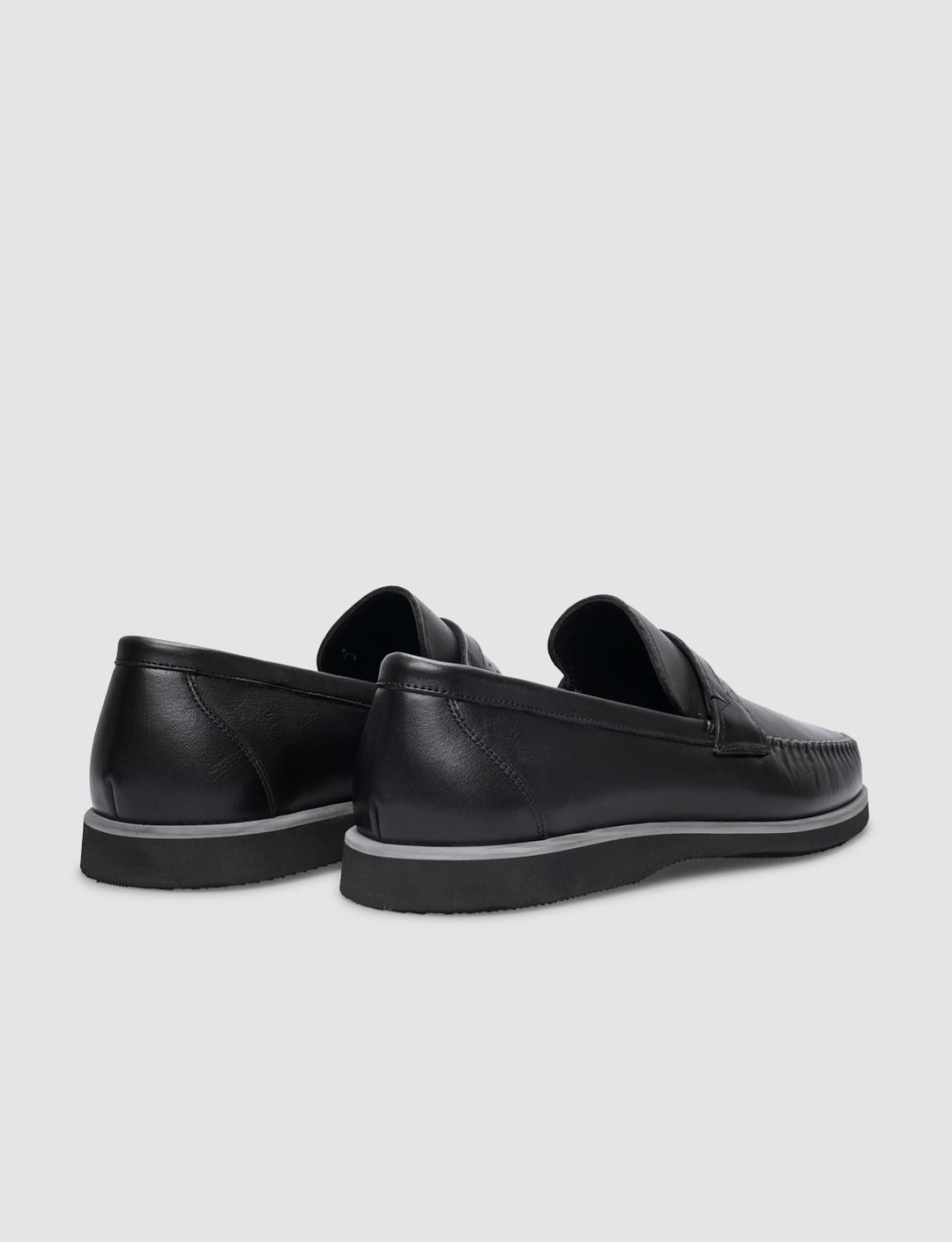 Hakiki Deri Siyah Erkek Ayakkabı