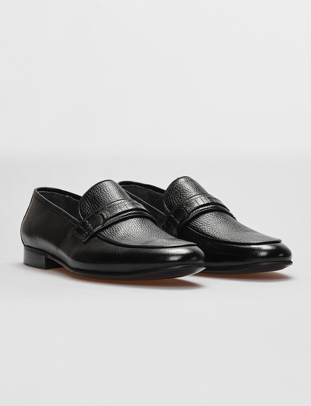 Hakiki Deri Siyah Erkek Ayakkabı