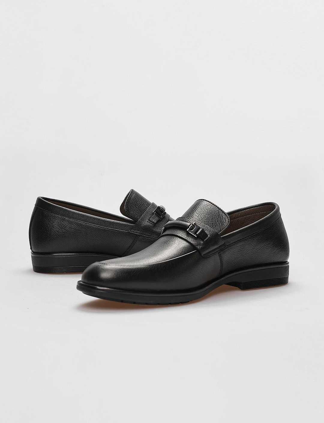 Hakiki Deri Siyah Erkek Ayakkabı