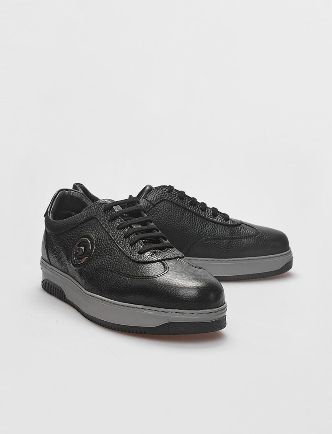 Hakiki Deri Siyah Erkek Ayakkabı