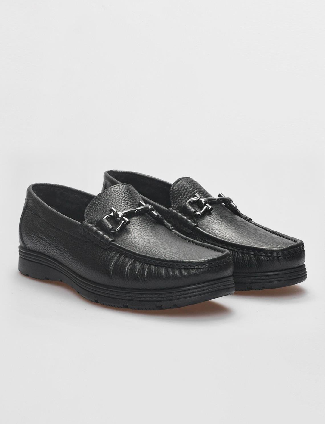 Hakiki Deri Siyah Erkek Ayakkabı