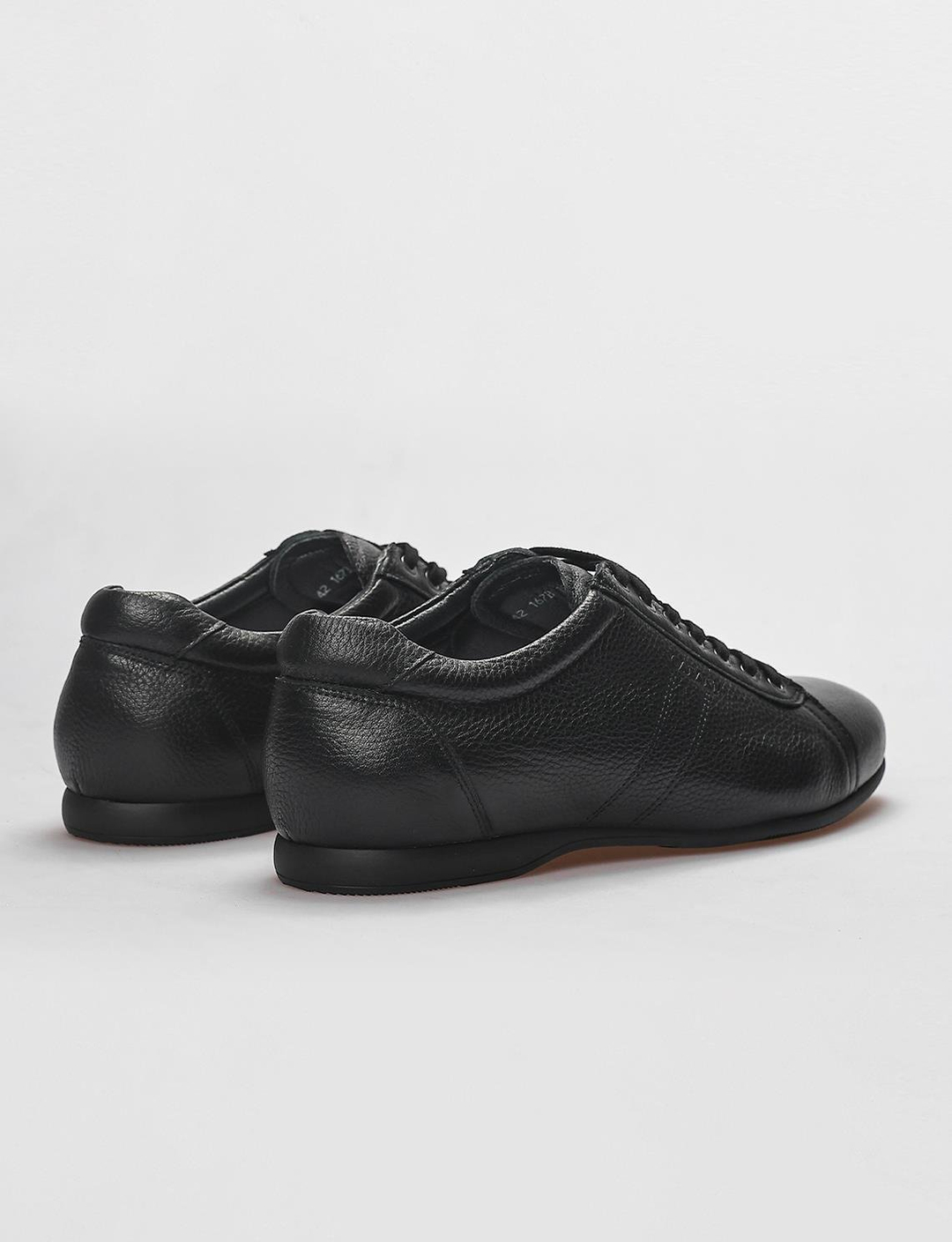 Hakiki Deri Siyah Erkek Ayakkabı