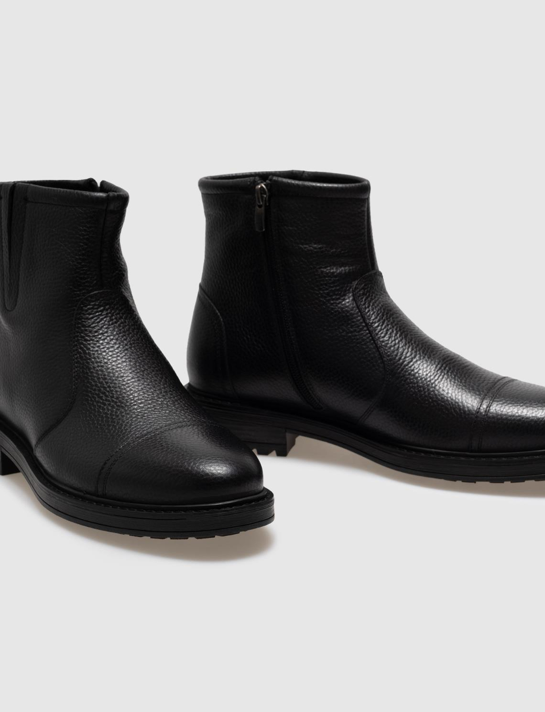 Hakiki Deri Siyah Erkek Ayakkabı