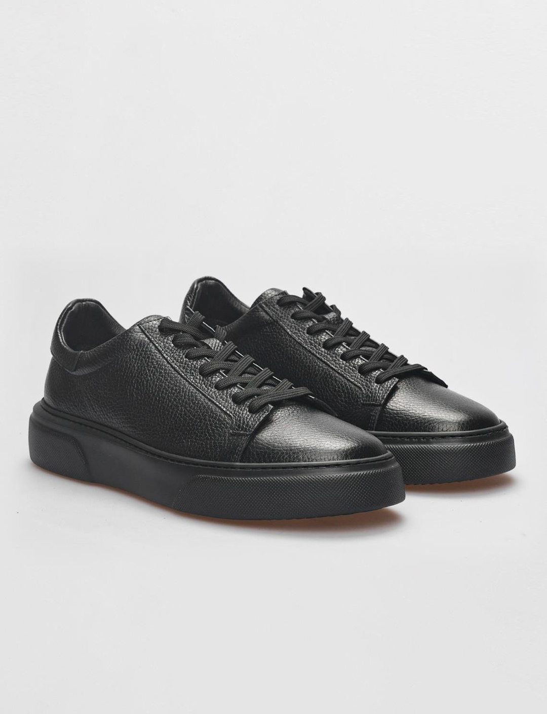 Hakiki Deri Siyah Erkek Ayakkabı