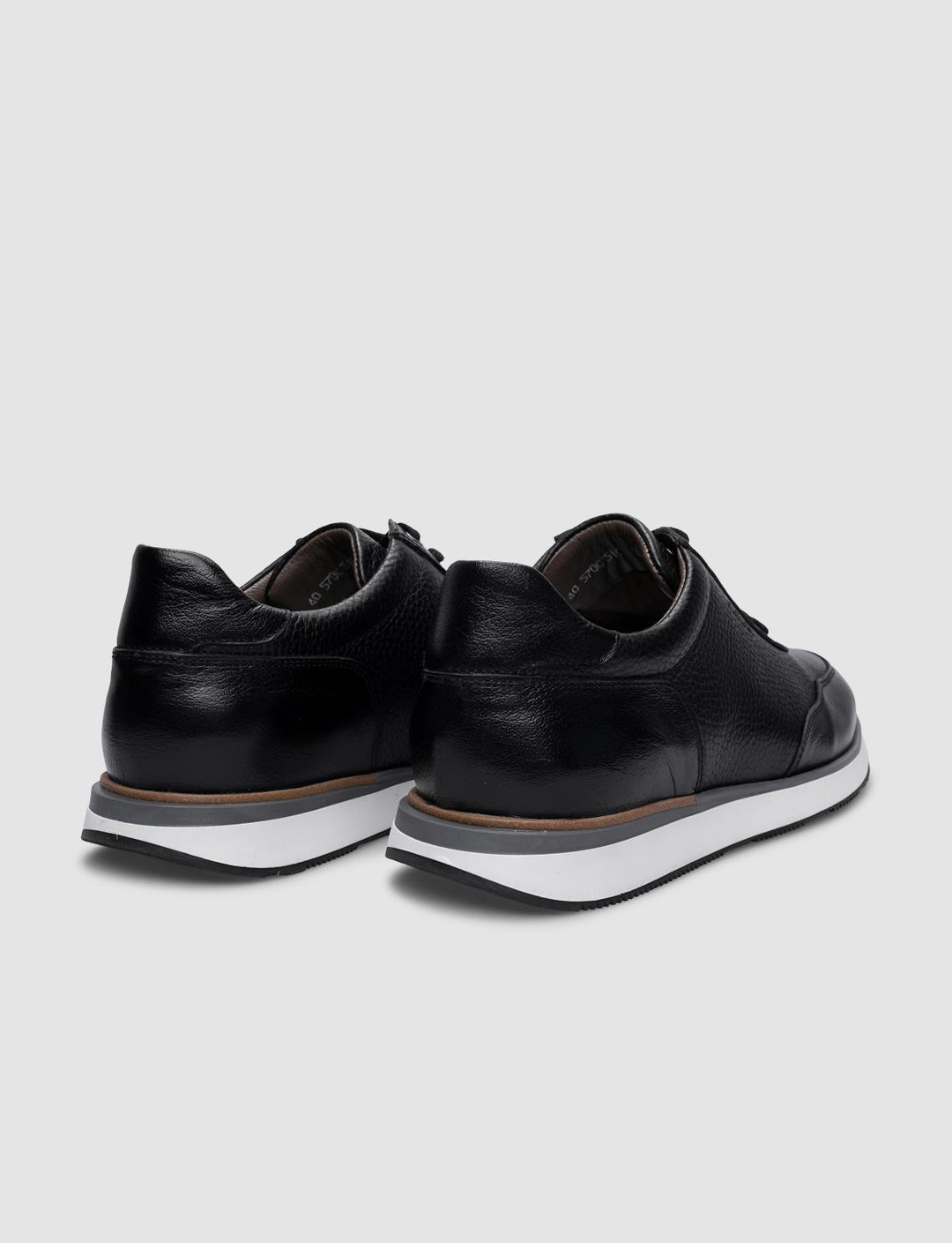 Hakiki Deri Siyah Erkek Ayakkabı