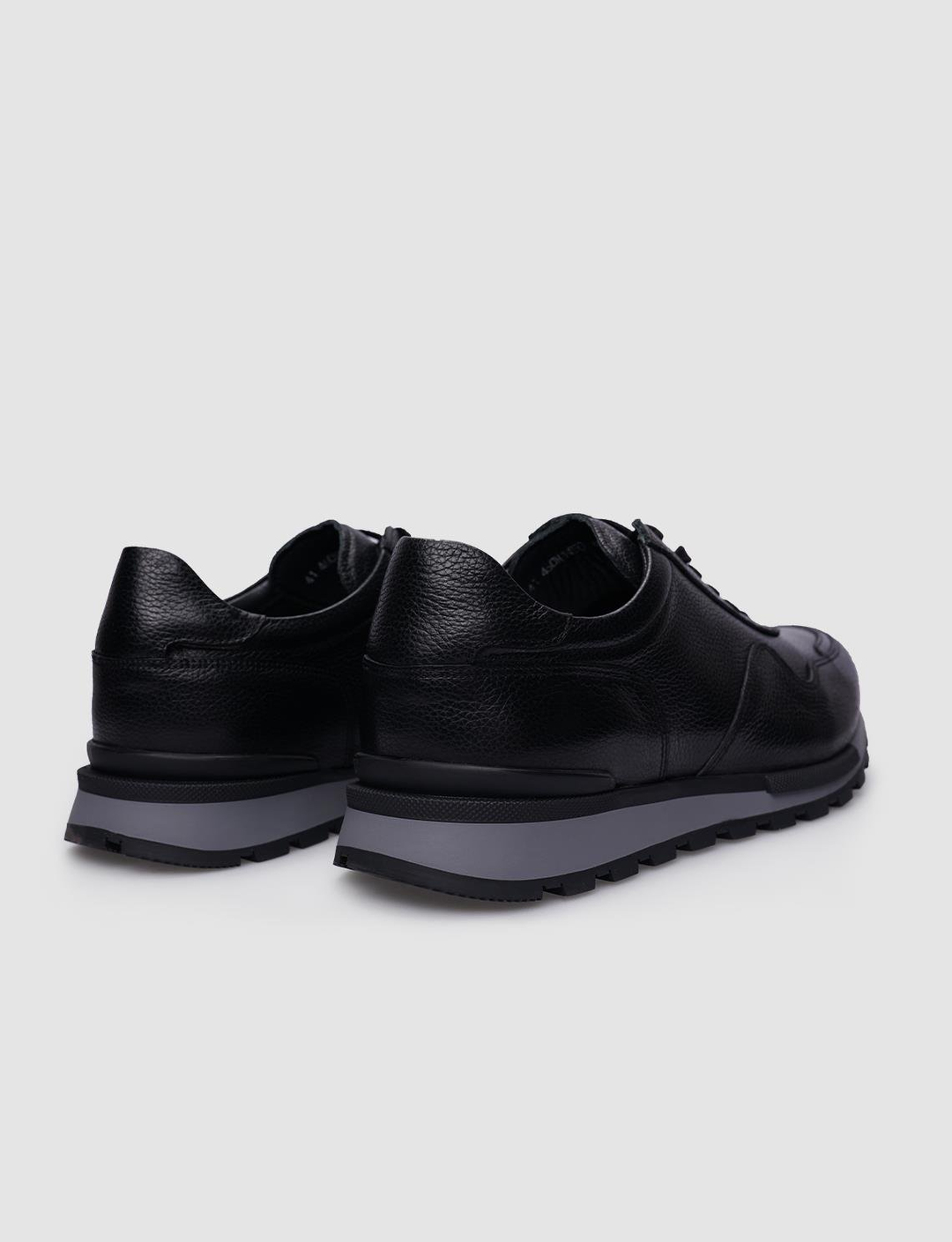 Hakiki Deri Siyah Erkek Ayakkabı