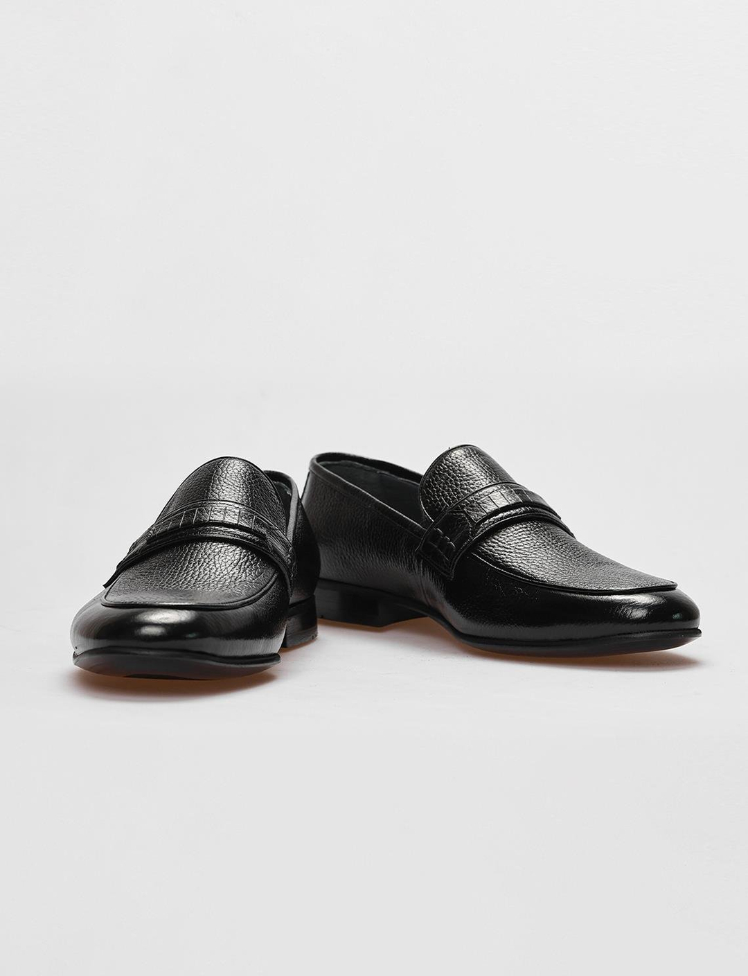 Hakiki Deri Siyah Erkek Ayakkabı