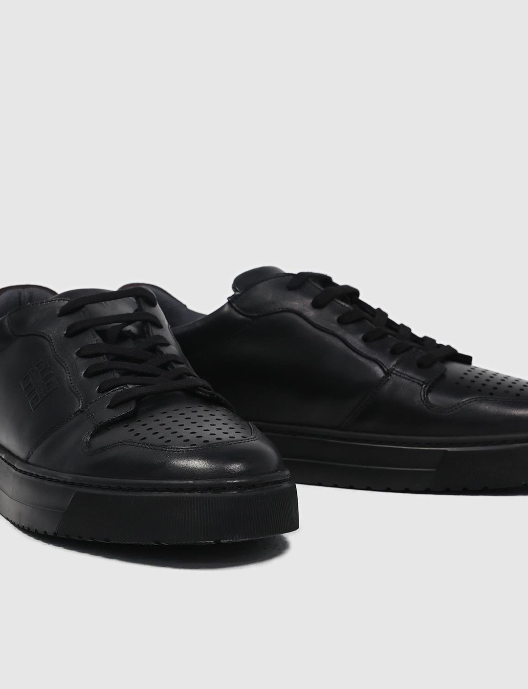 Hakiki Deri Siyah Erkek Ayakkabı