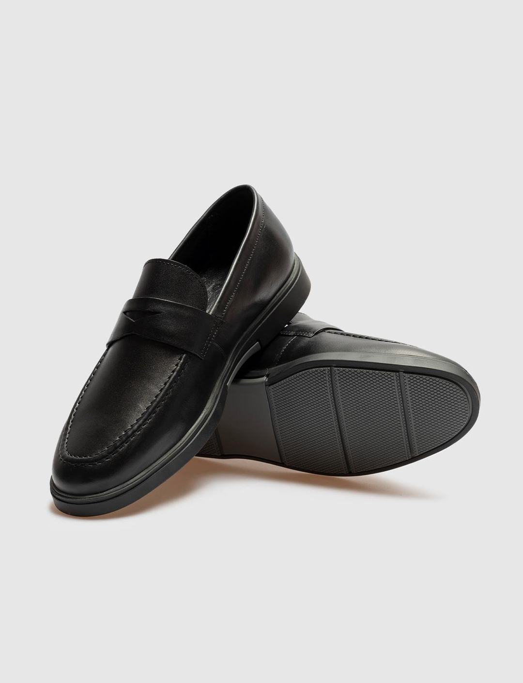 Hakiki Deri Siyah Erkek Ayakkabı