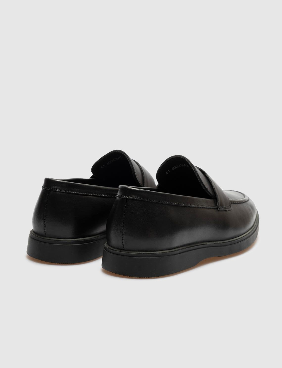 Hakiki Deri Siyah Erkek Ayakkabı