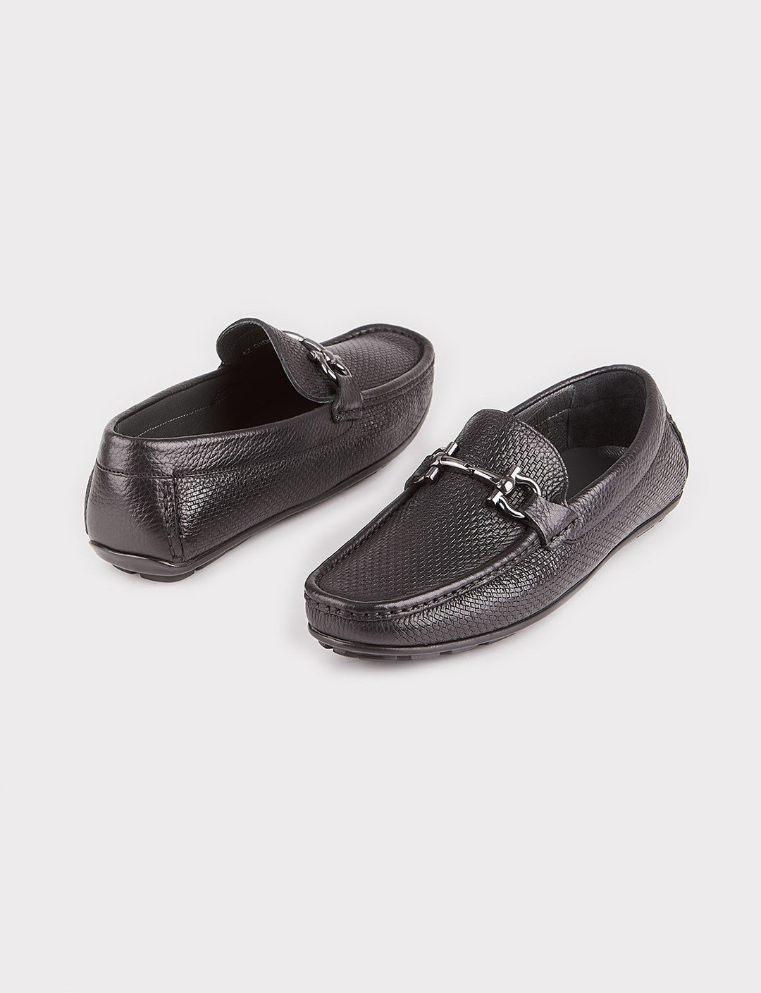 Hakiki Deri Siyah Erkek Ayakkabı