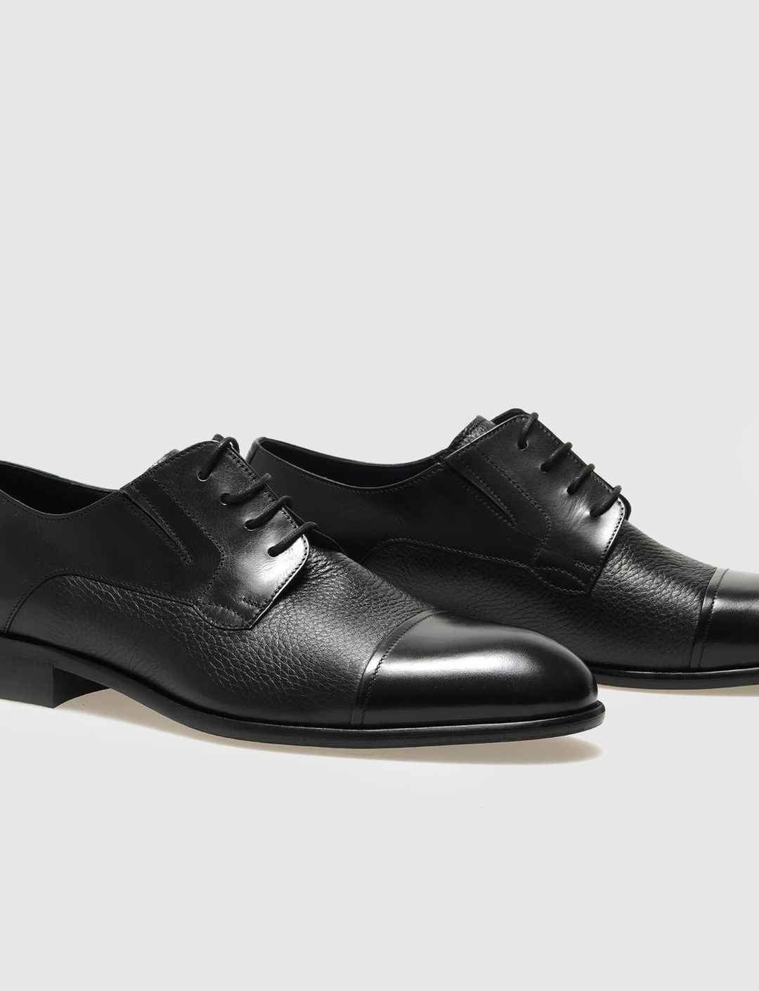 Hakiki Deri Siyah Erkek Ayakkabı