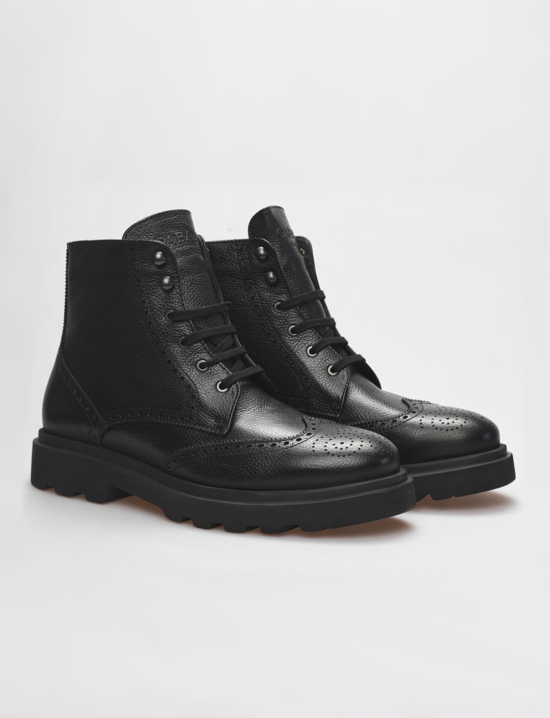 Hakiki Deri Siyah Erkek Ayakkabı