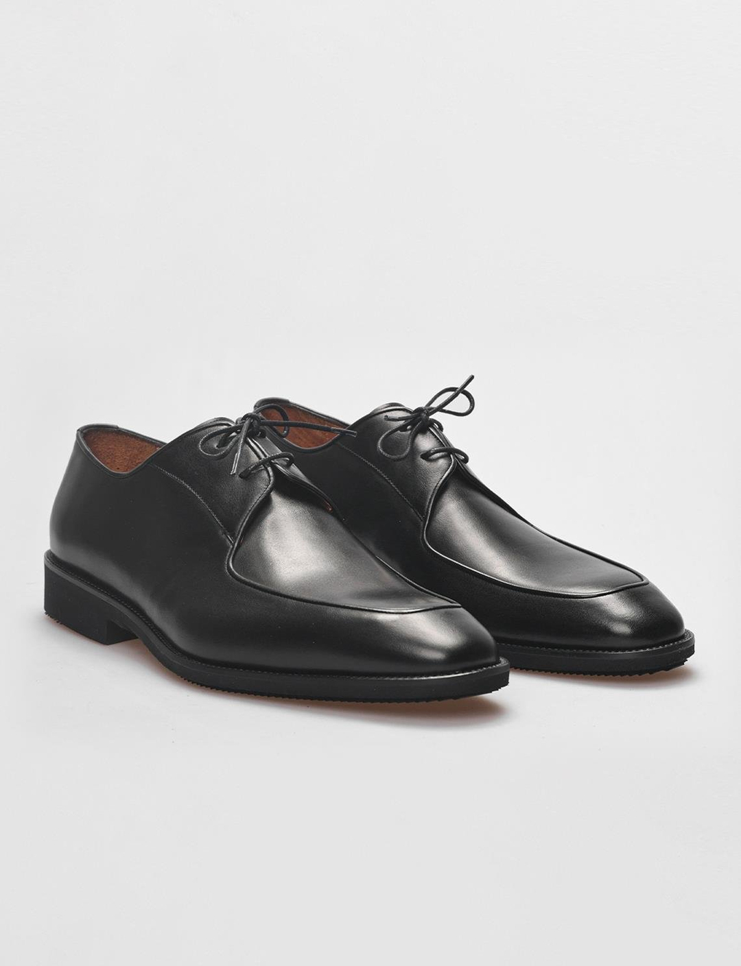 Hakiki Deri Siyah Erkek Ayakkabı