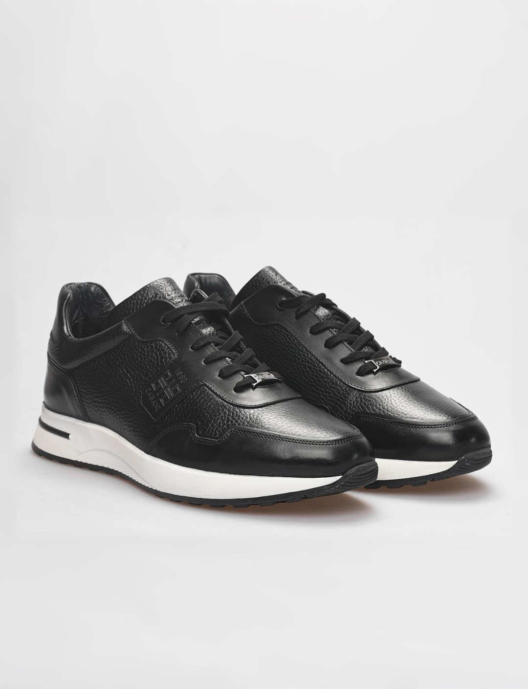 Hakiki Deri Siyah Erkek Ayakkabı