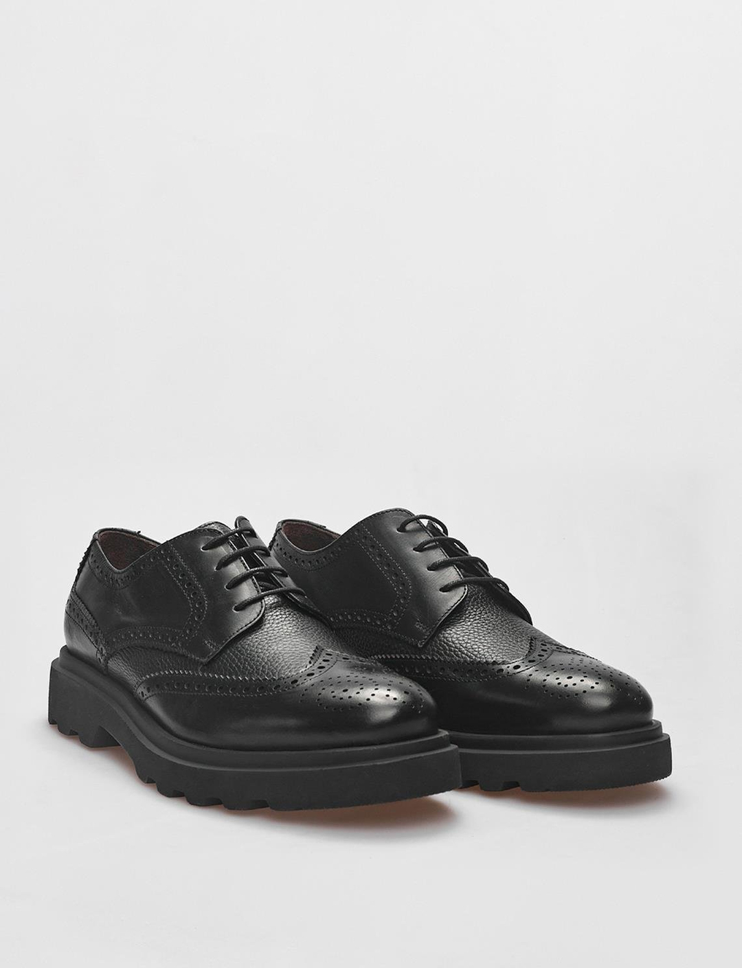 Hakiki Deri Siyah Erkek Ayakkabı