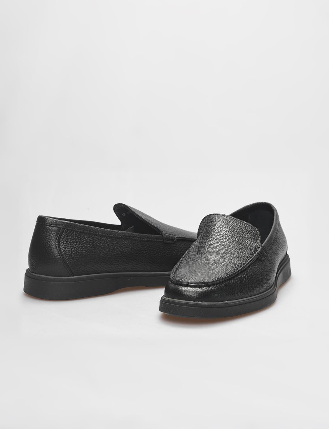 Hakiki Deri Siyah Erkek Ayakkabı