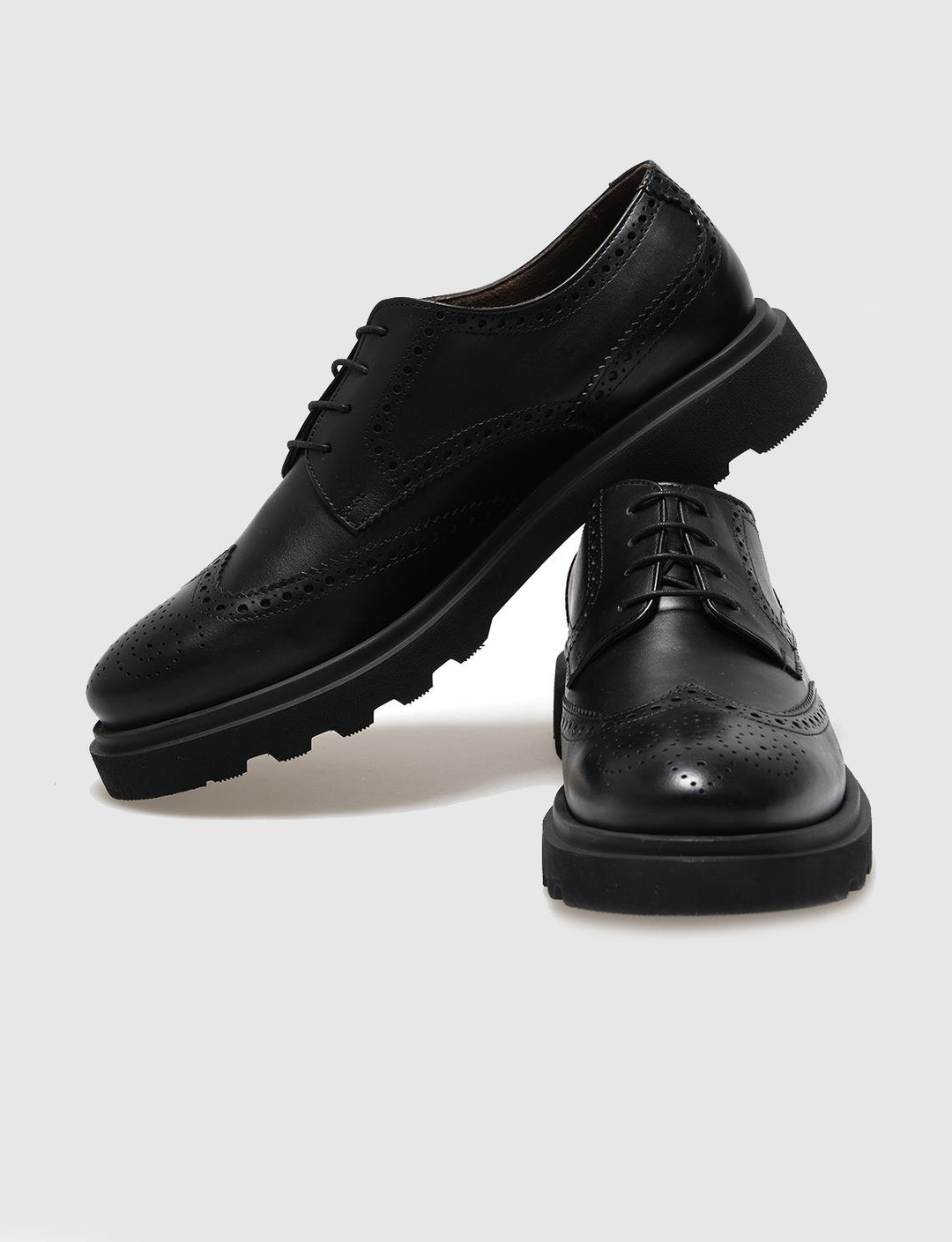 Hakiki Deri Siyah Erkek Ayakkabı