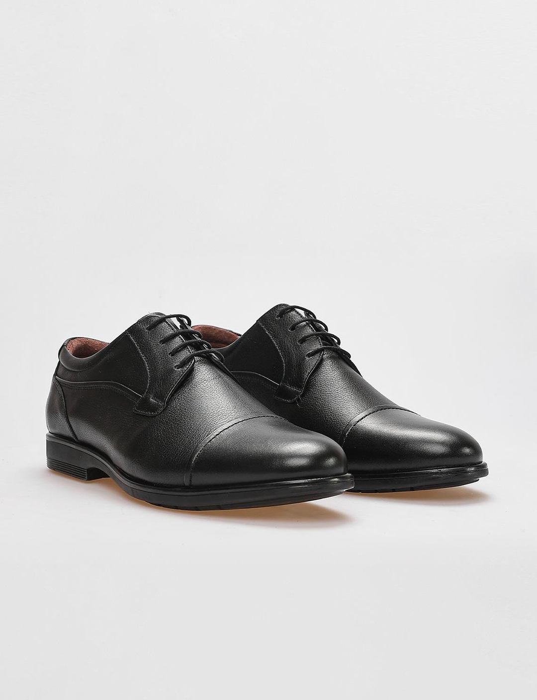 Hakiki Deri Siyah Erkek Ayakkabı