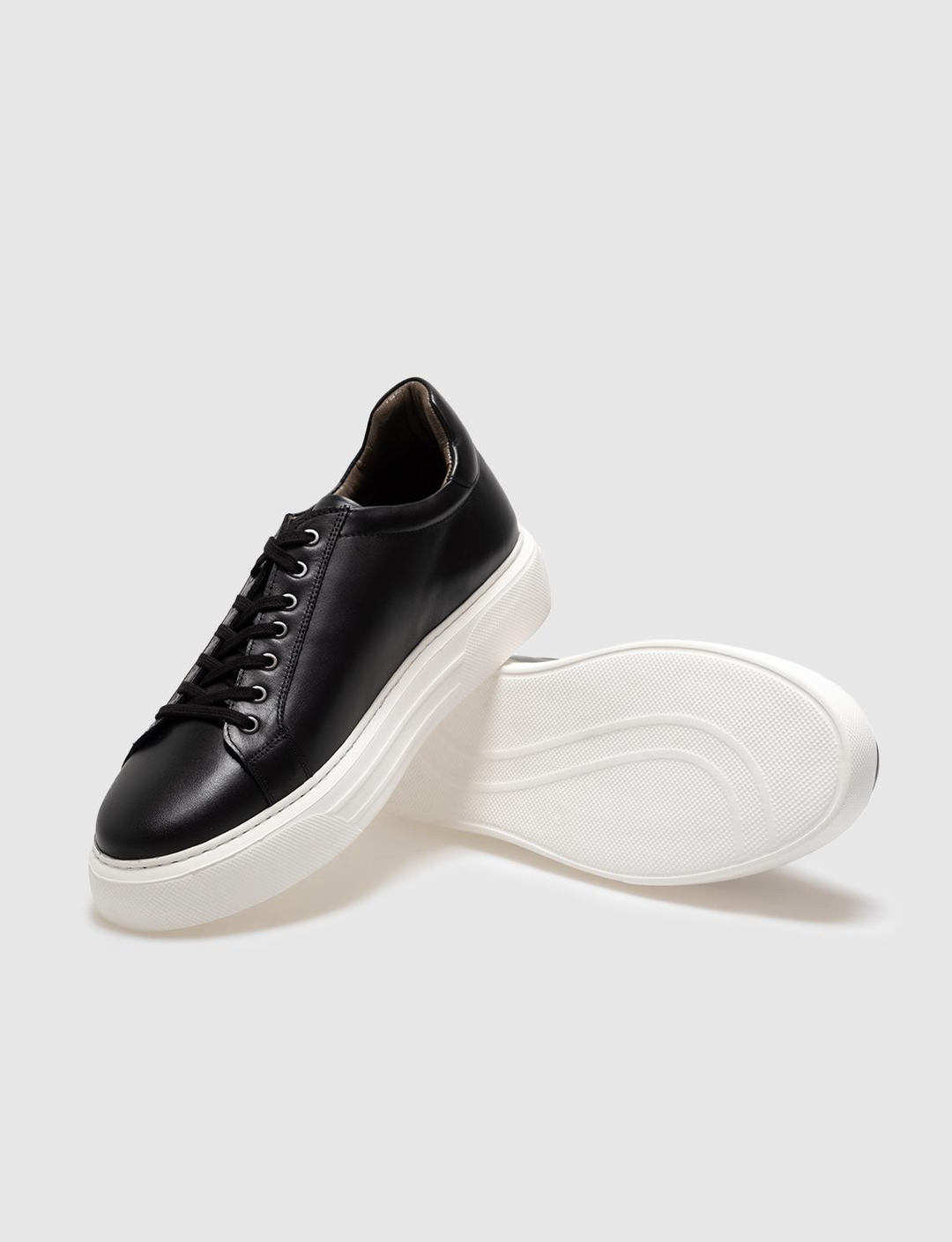 Hakiki Deri Siyah Erkek Ayakkabı