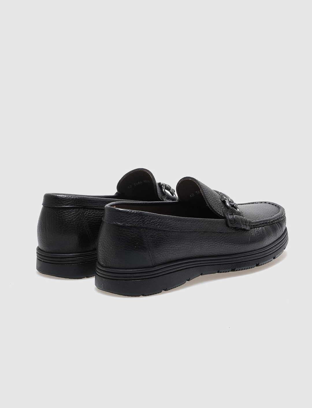 Hakiki Deri Siyah Erkek Ayakkabı